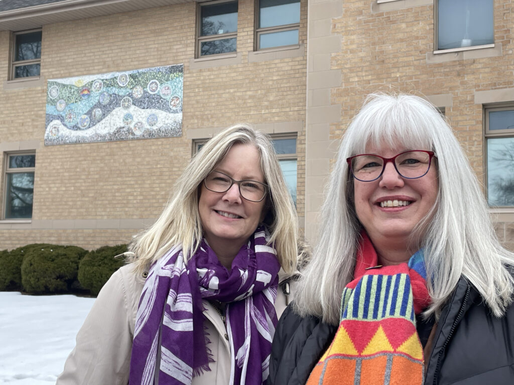 Broken lives reassembled: New mural a reminder of the power of healing