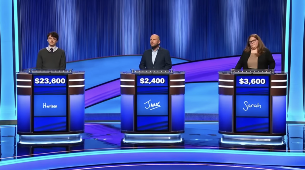Sarnia native Jamie Kohlmeier appears on Jeopardy!