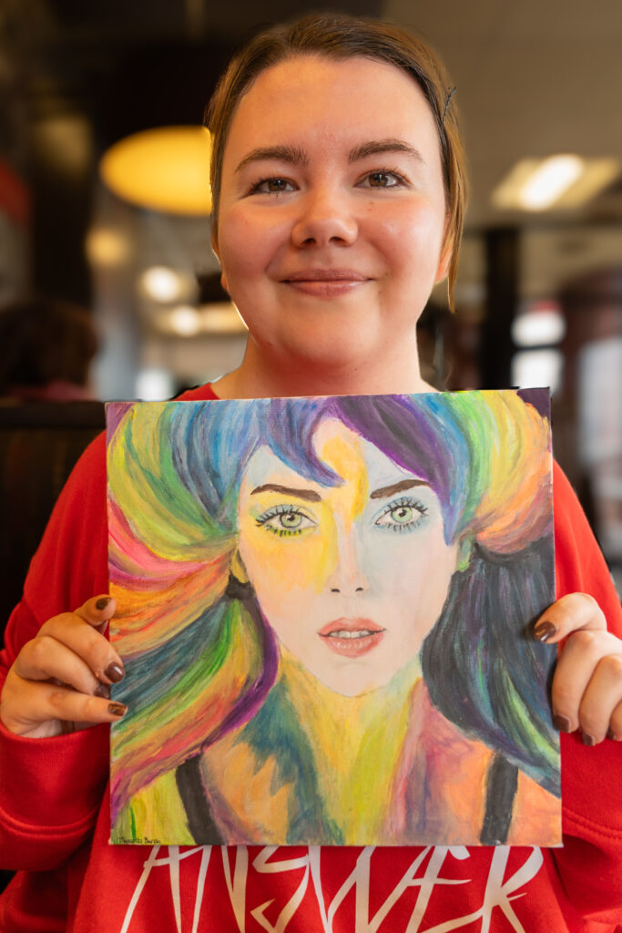 Miranda Bunda turned her passion for pets and painting into a purpose