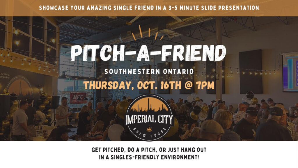 Sick of swiping? New Sarnia event lets your friends do the matchmaking