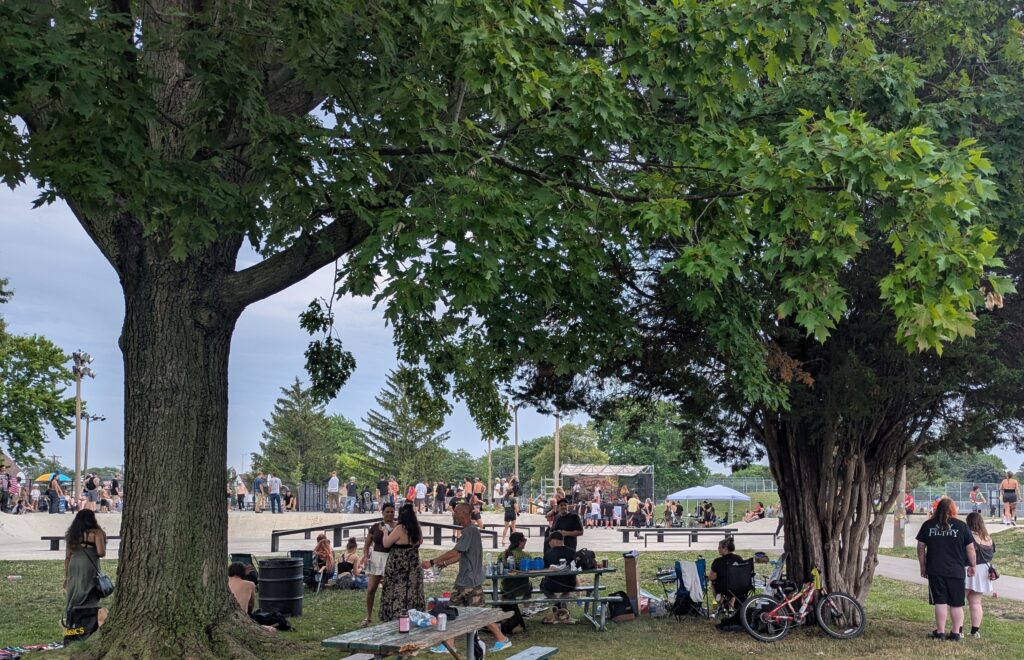 A small moment at the Tecumseh Skate Jam