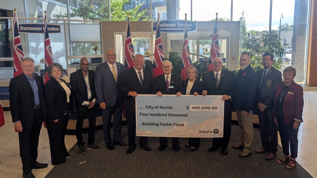 Ford announces $400,000 for housing in Sarnia