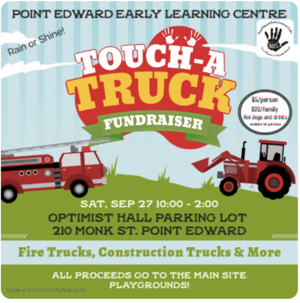 Touch-a-Truck fundraiser rolls into Point Edward September 27th, 2025