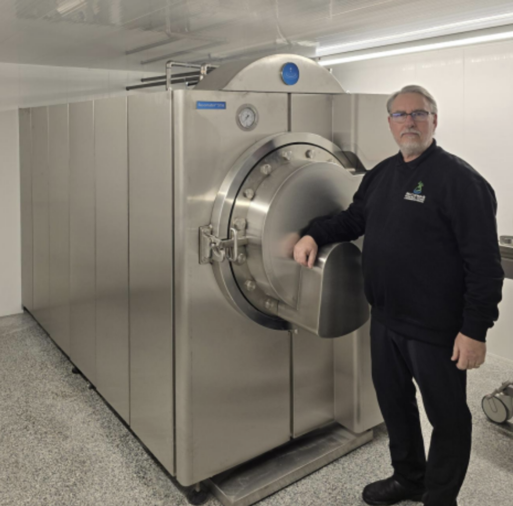 Cameron McCormack introduces Canada’s first UK-sourced aquamation technology to Sarnia