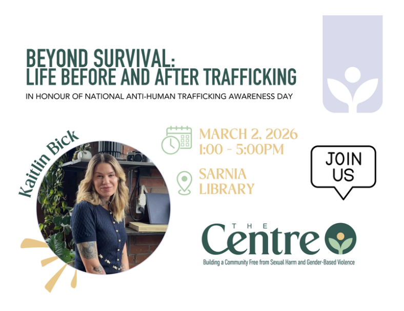 Beyond survival: local event to spotlight the realities of human trafficking