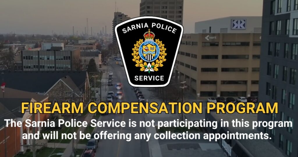 Sarnia Police opt out of federal assault-style firearm buyback program