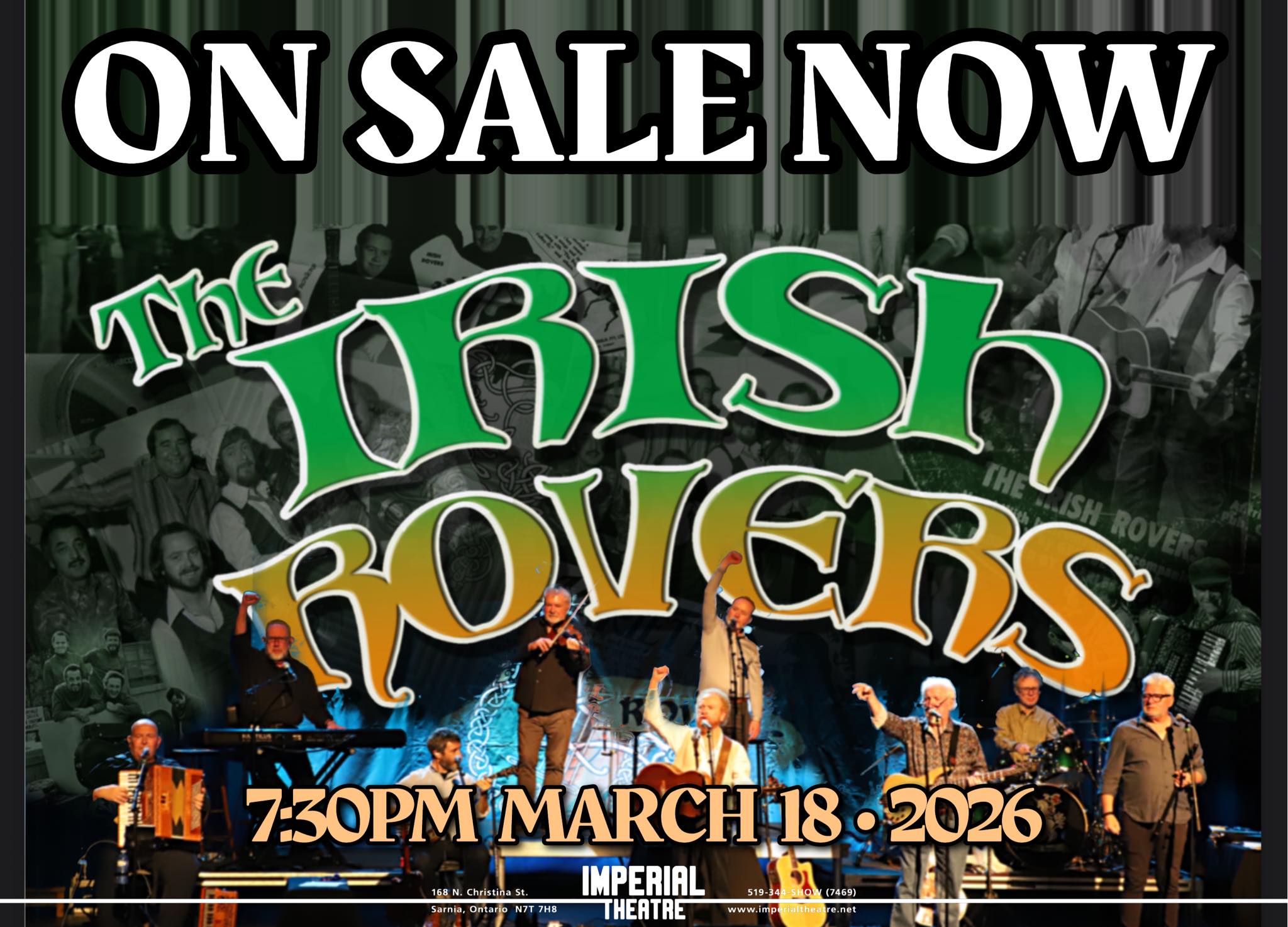 The Irish Rovers bring decades of Celtic music to Imperial Theatre