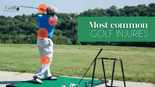 The most common injuries seen in professional golf
