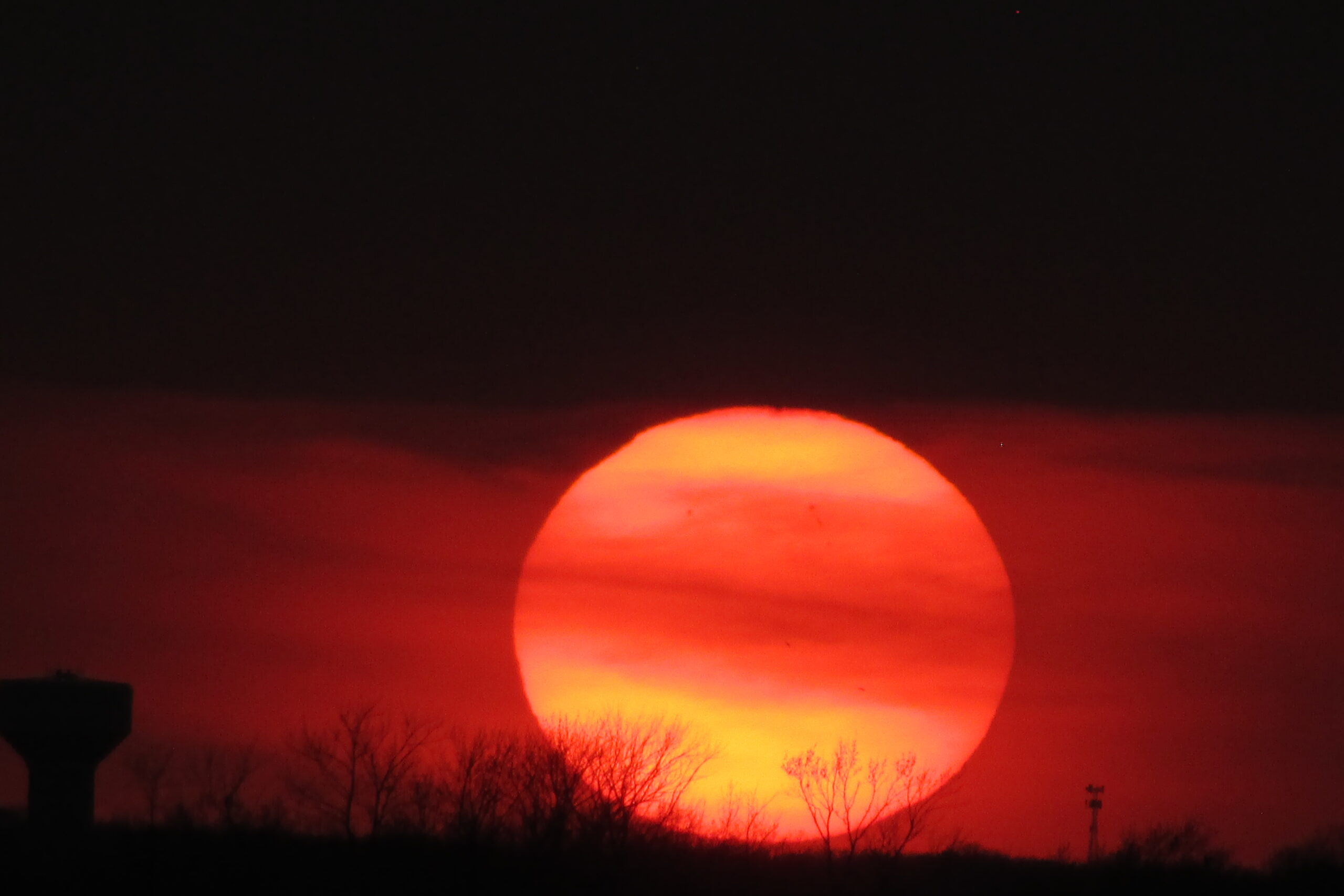 Recent sunset
