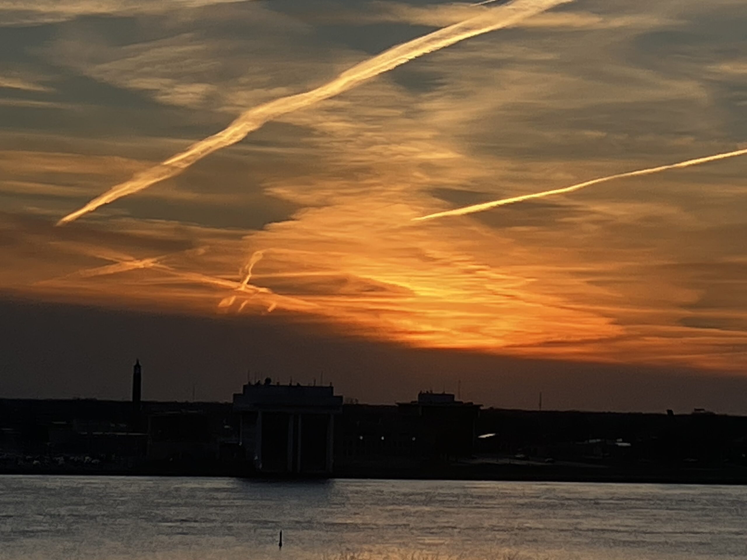 Recent Sarnia Bay sunset