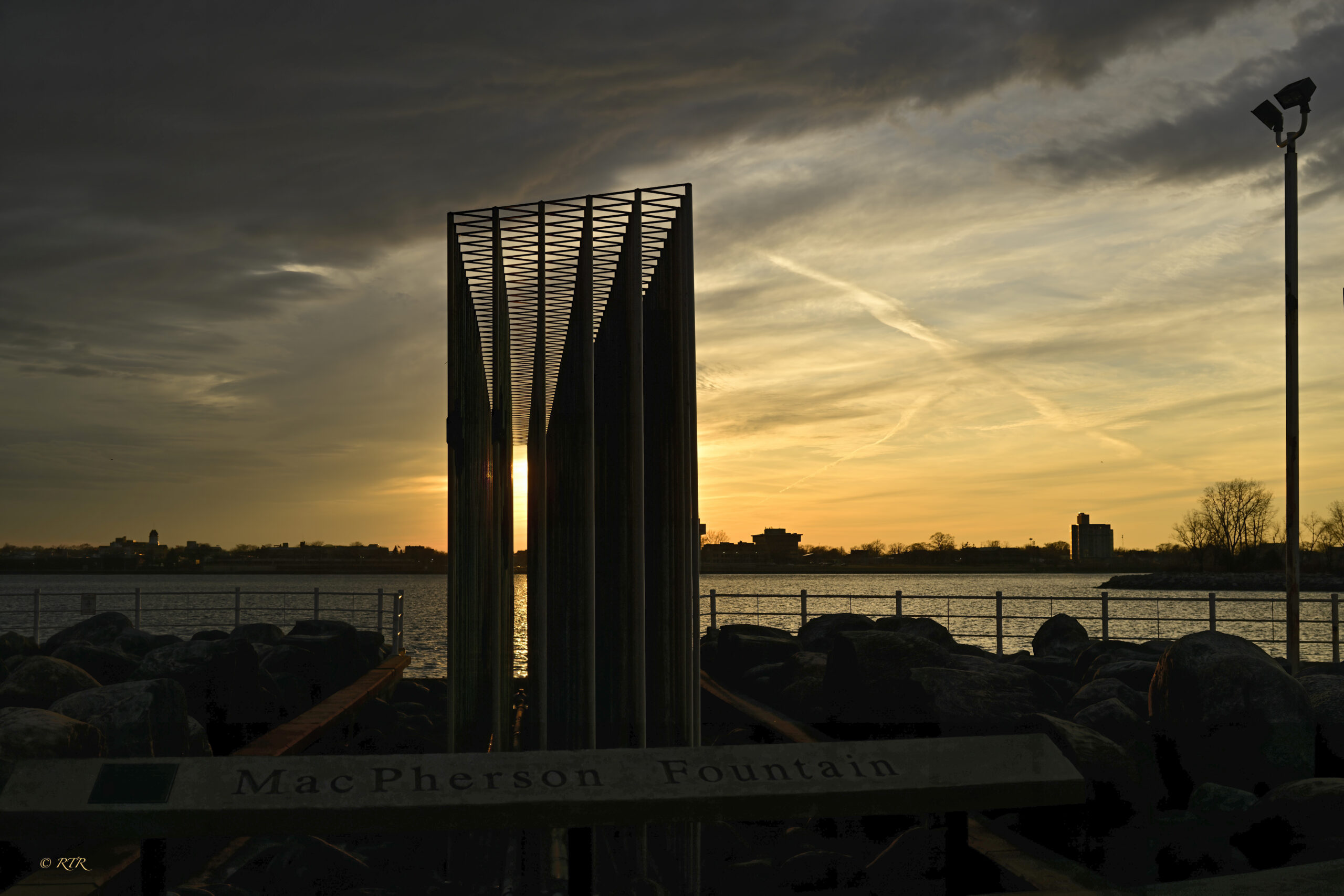 Sunset on the bay