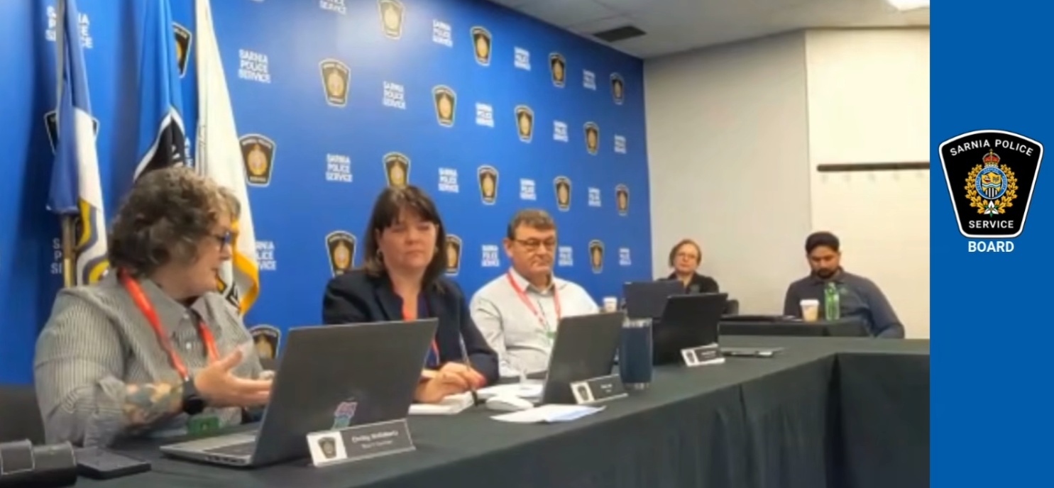 What the Sarnia Police Service Board says, and what It actually shows