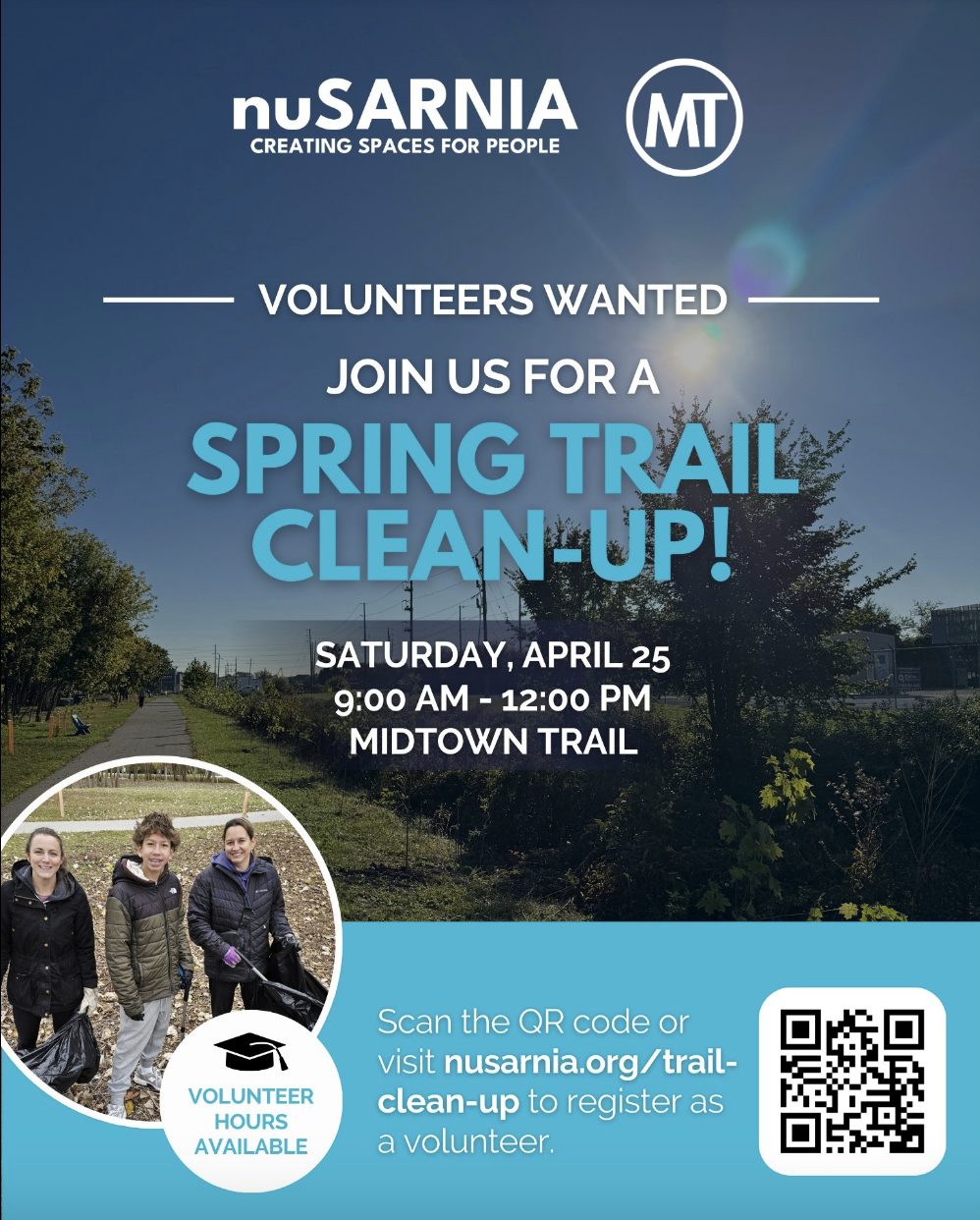 Midtown Trail spring clean-up set for April 25