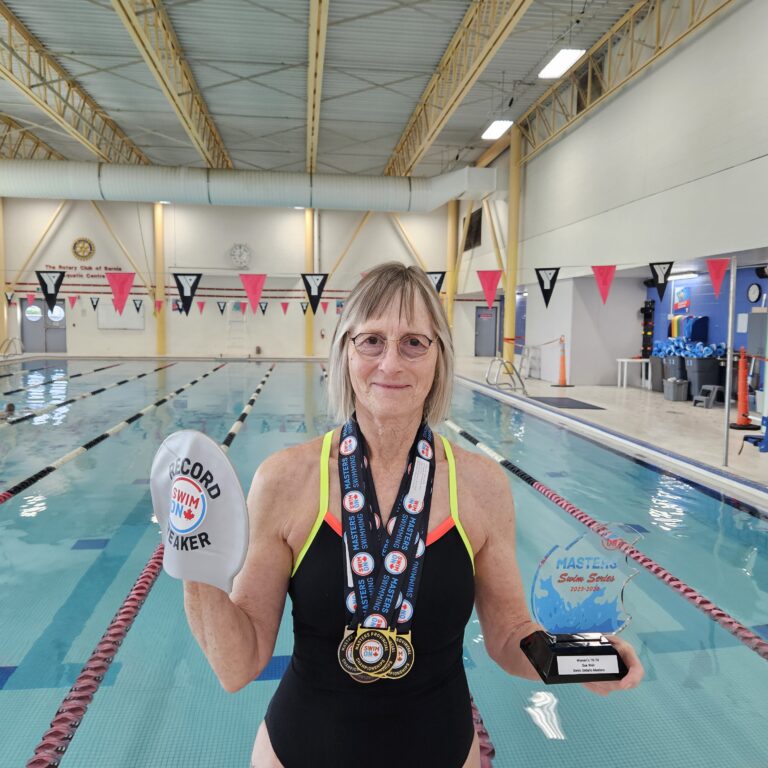 Sarnia swimmer Sue Weir breaks three provincial records at Ontario championships