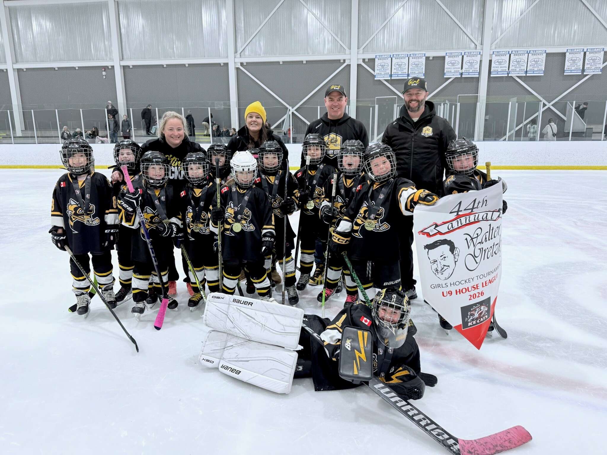 Sarnia Junior Lady Sting dominate at Walter Gretzky tournament