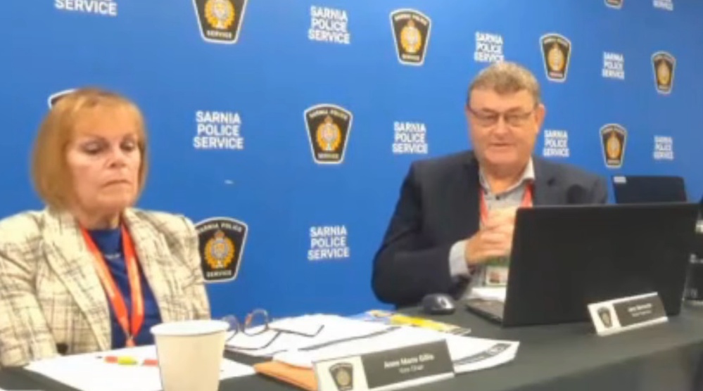 Sarnia police board considers removing members’ email addresses from website