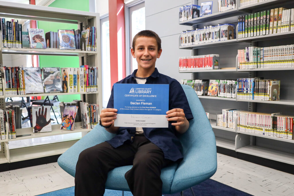 Sarnia 12-year-old wins first place in international Fiero Code contest