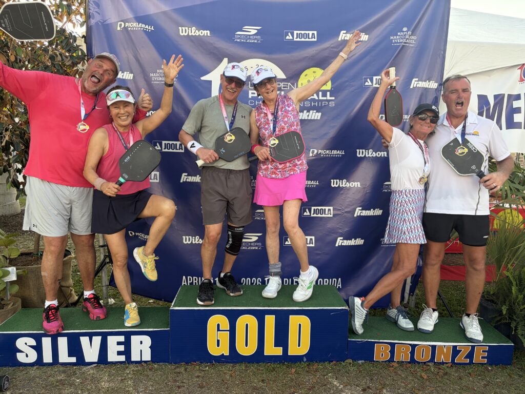 Sarnia’s Joe DiBatista wins triple gold at US Open Pickleball Championships