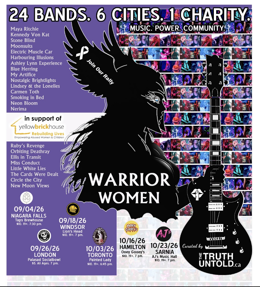 Warrior Women charity concert coming to AJs Music Hall on October 23