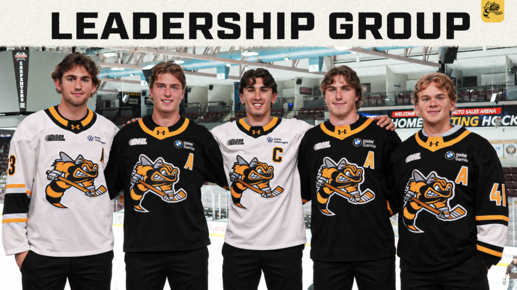 Sarnia Sting unveil five-player leadership core focused on earning back respect